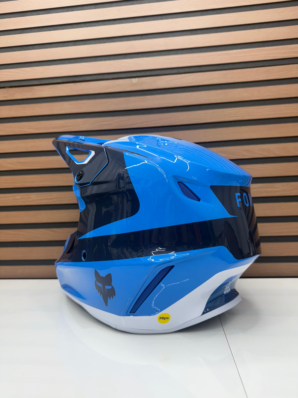 Fox Racing V3 Divider Helmet True Blue / Navy - 2XL / XXL