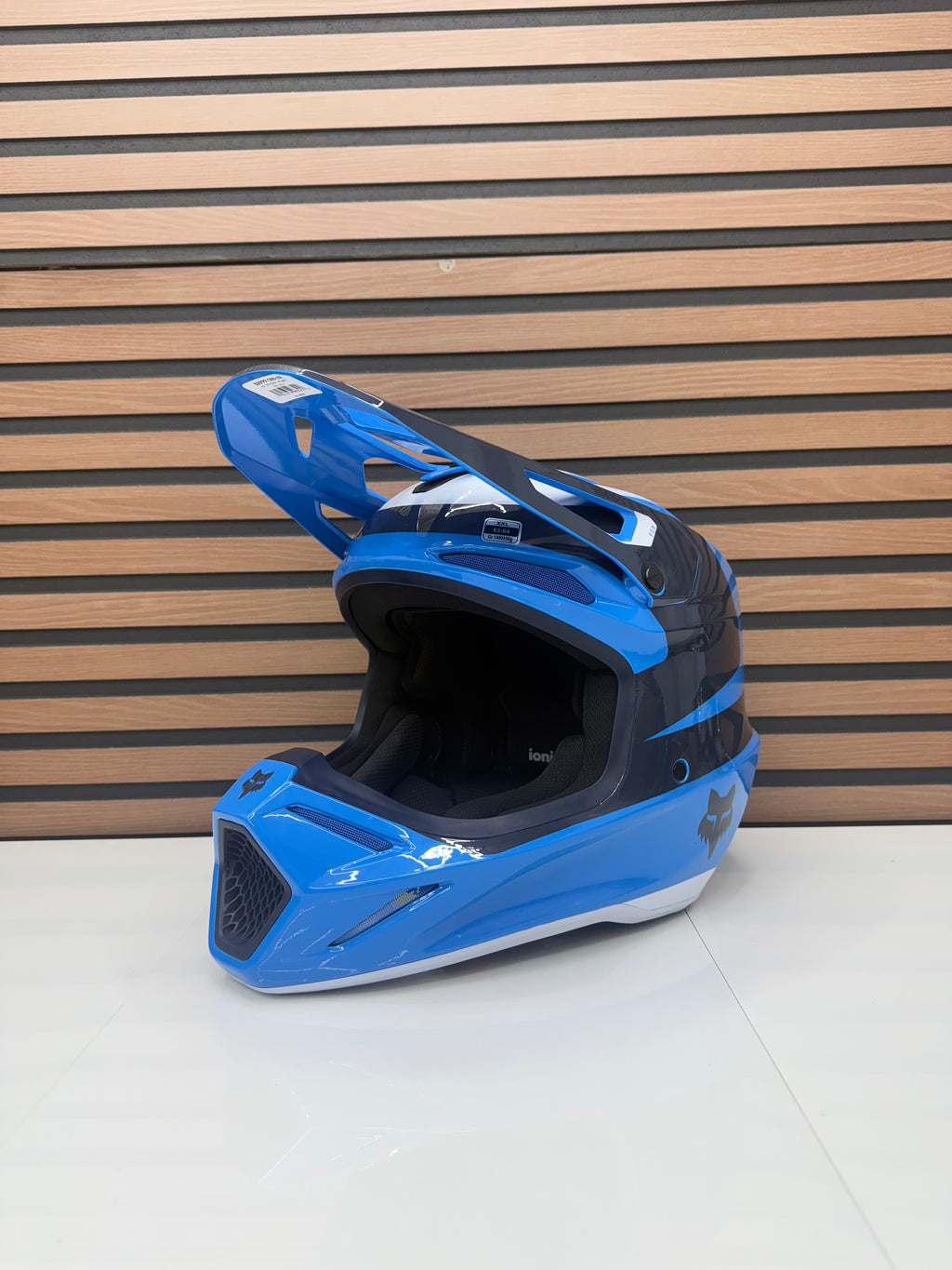 Fox Racing V3 Divider Helmet True Blue / Navy - 2XL / XXL