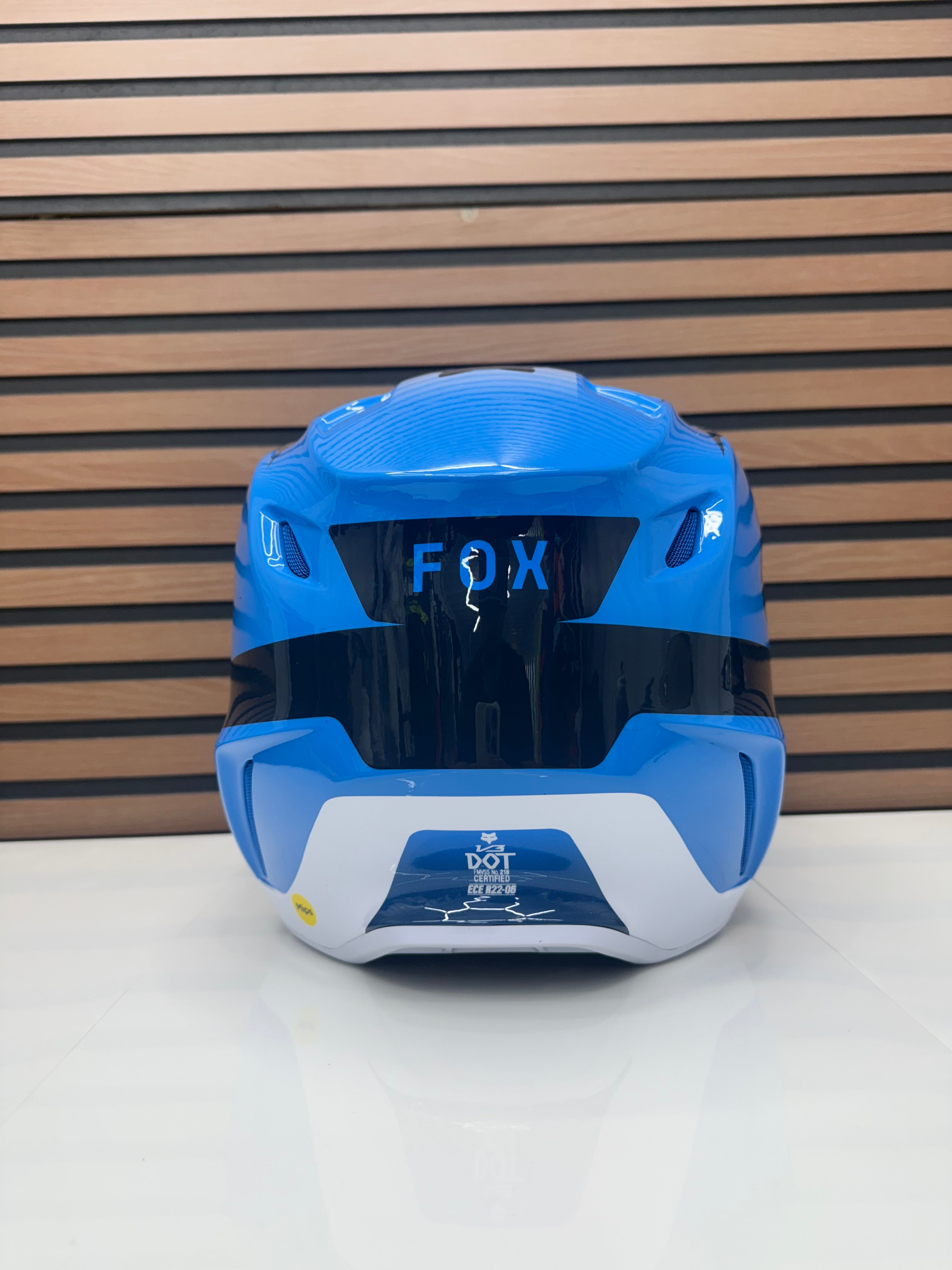 Fox Racing V3 Divider Helmet True Blue / Navy - 2XL / XXL