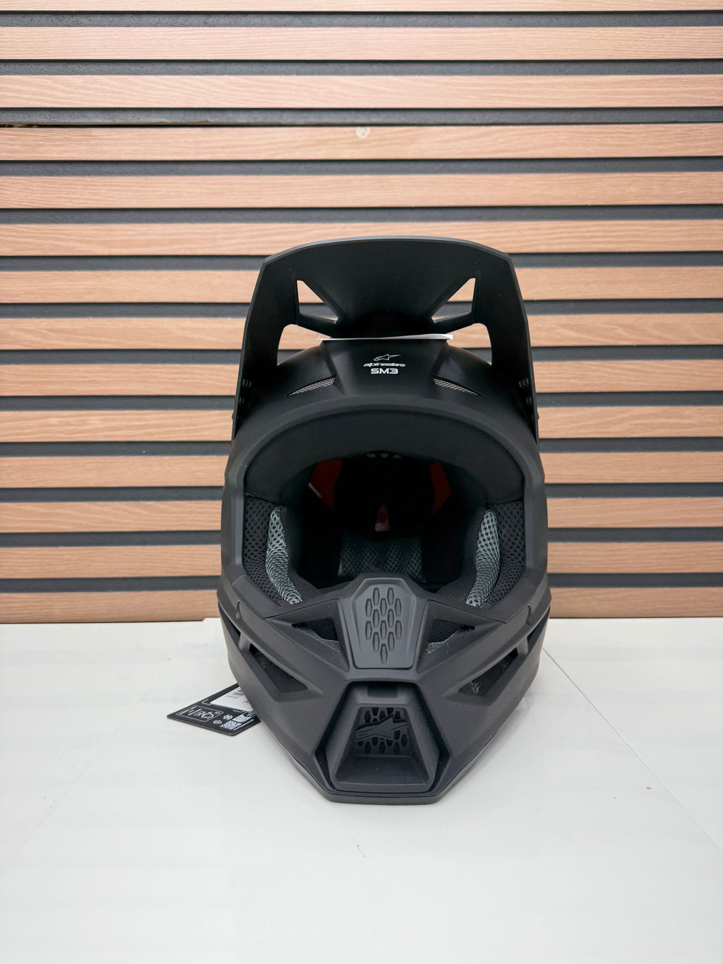 Alpinestars Youth SM3 Solid Helmet - Youth Large - Black