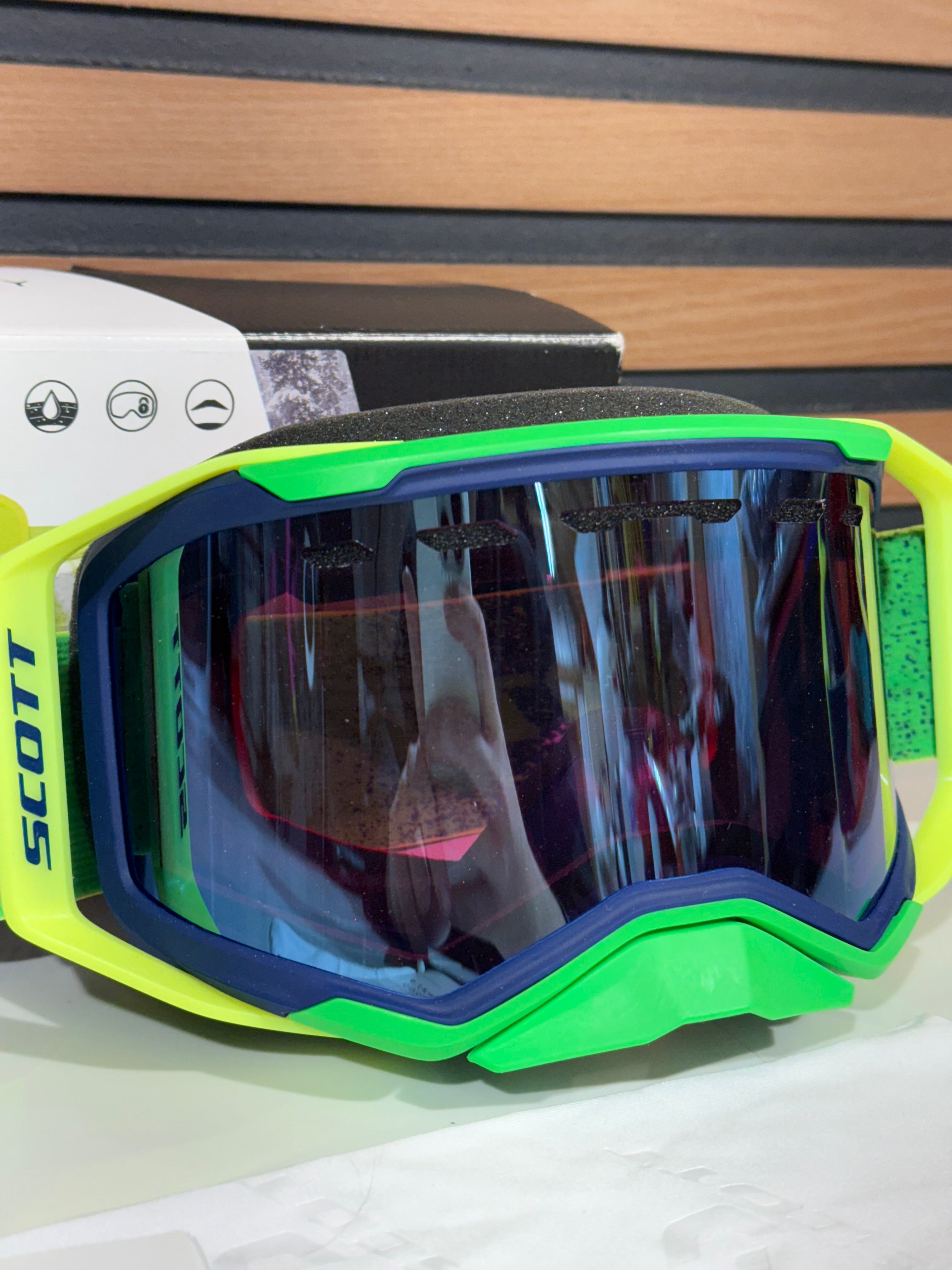 SCOTT PROSPECT 2.0 SMB GOGGLE  Purple Yellow - Amp Light Sensitive