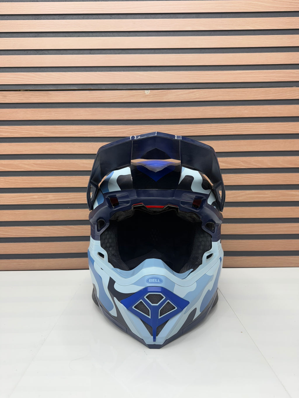 Like New - Bell Moto 10 Spherical Ferrandis Edition Helmet Blue / Black - XL