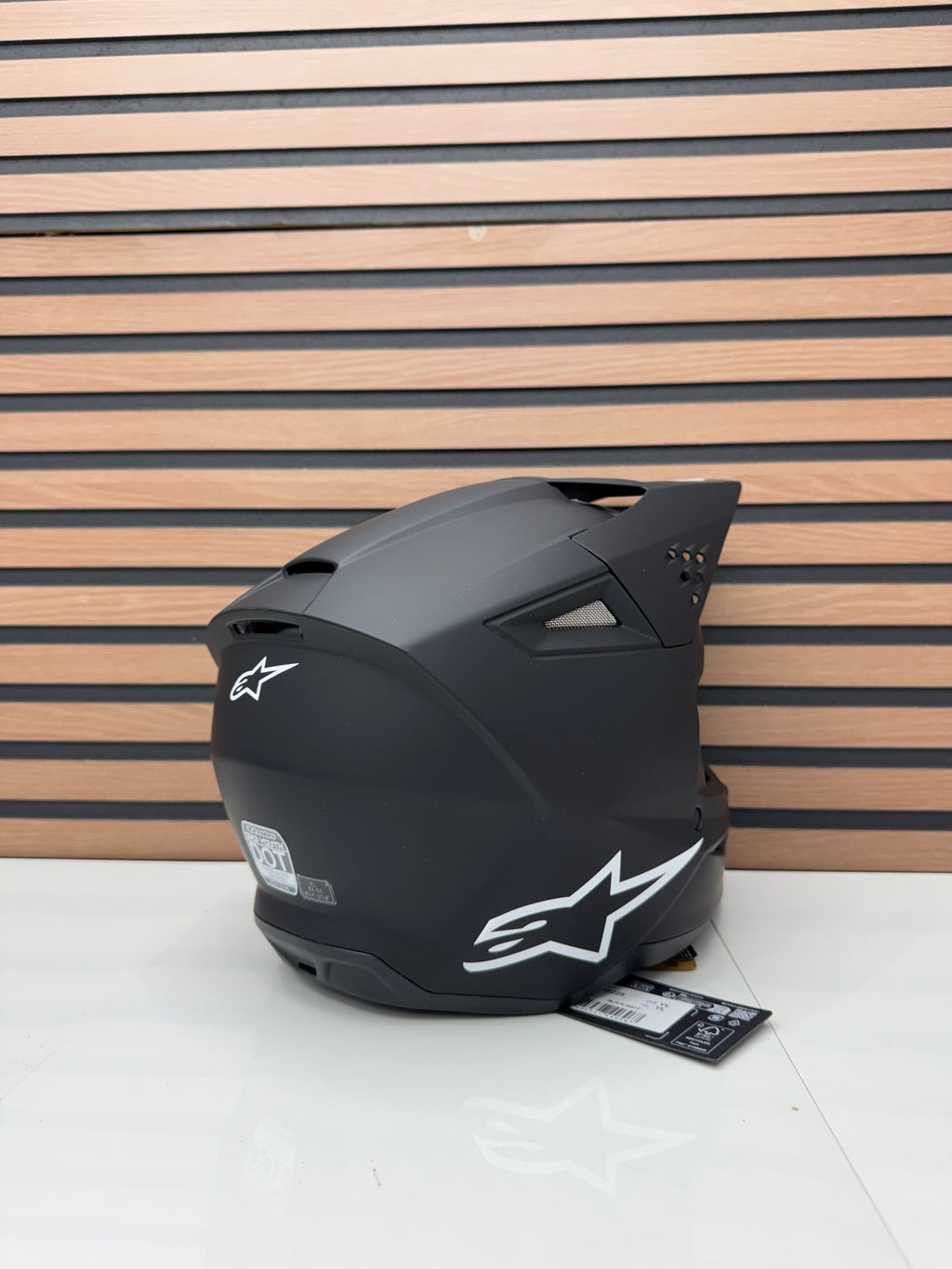 Alpinestars Youth SM3 Solid Helmet - Youth Large - Black