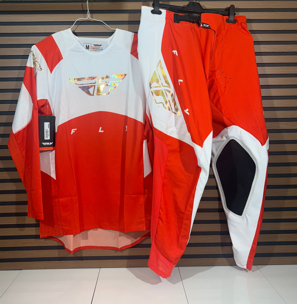 Fly Racing Evolution DST Podium Jersey & Pant Combo Set Riding Gear Medium / 32