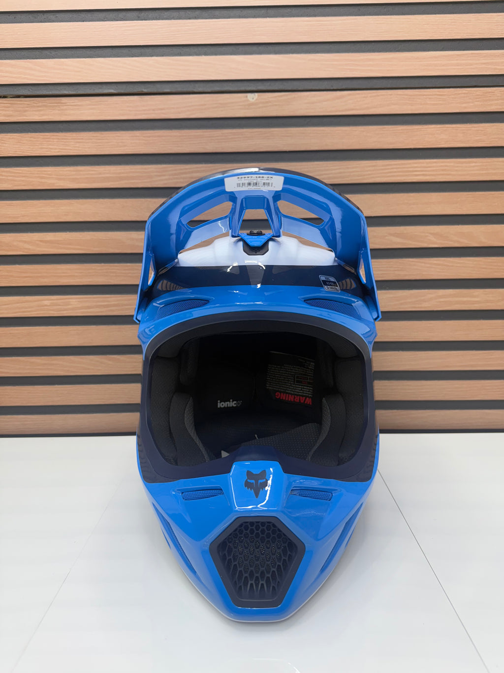 Fox Racing V3 Divider Helmet True Blue / Navy - 2XL / XXL