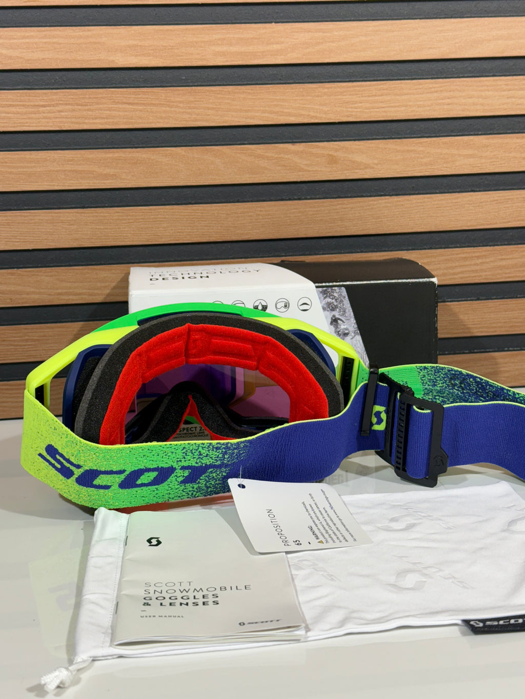 SCOTT PROSPECT 2.0 SMB GOGGLE  Purple Yellow - Amp Light Sensitive