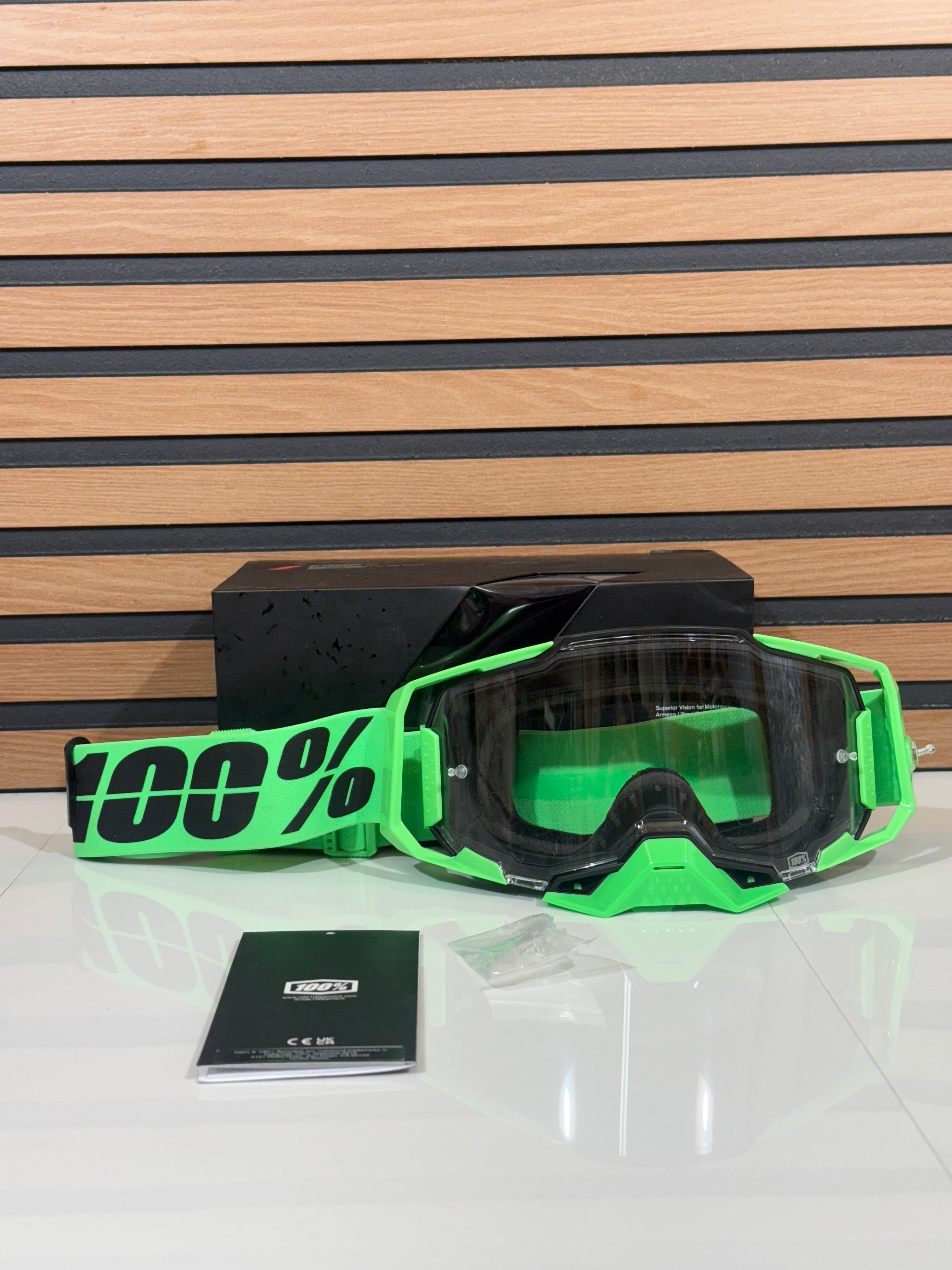 100% Armega Goggle Anzi 2 - Clear Lens