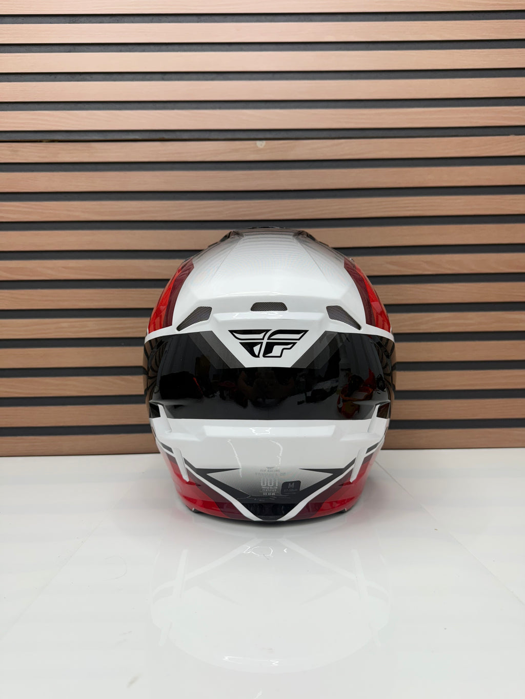 Open Box - FLY RACING Formula CP Rush Helmet - Red / White - Medium