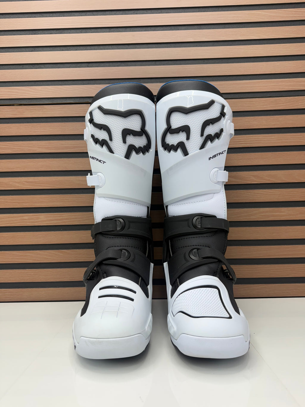 Fox Racing Instinct Motocross MX Boots Mens Size 12 Black / White