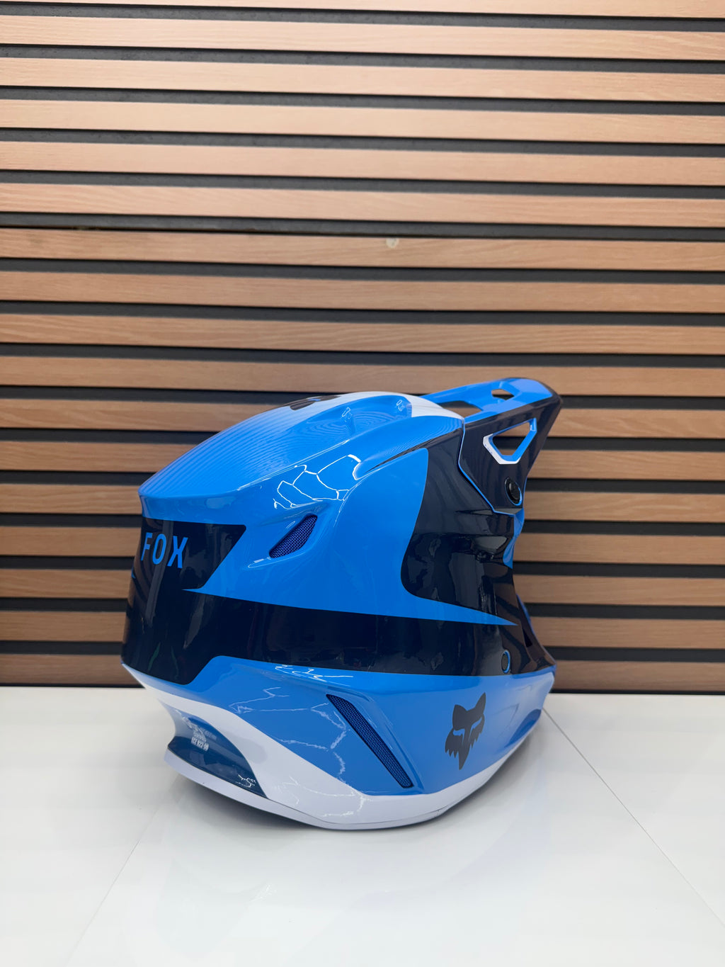 Fox Racing V3 Divider Helmet True Blue / Navy - 2XL / XXL