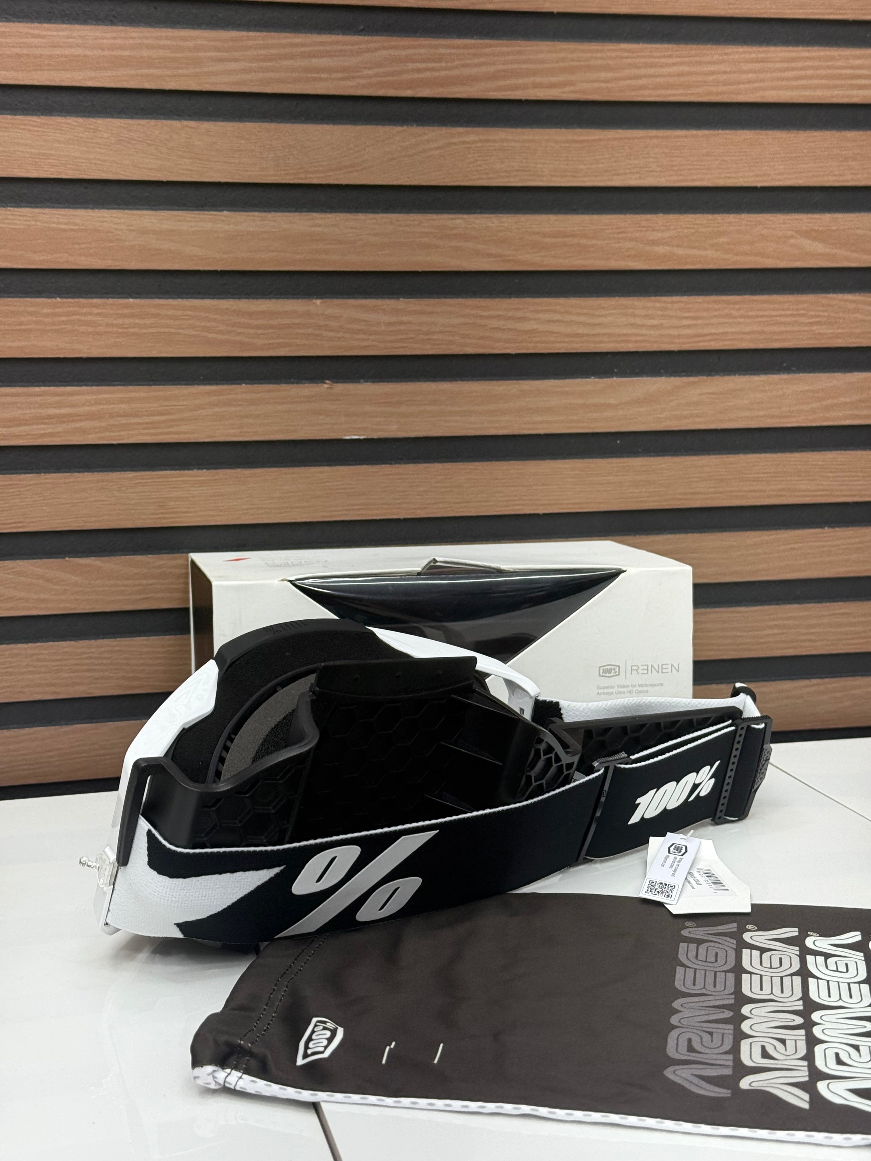 Renen X 100% Armega Starbled Bronze / Black - Silver Lens Goggles