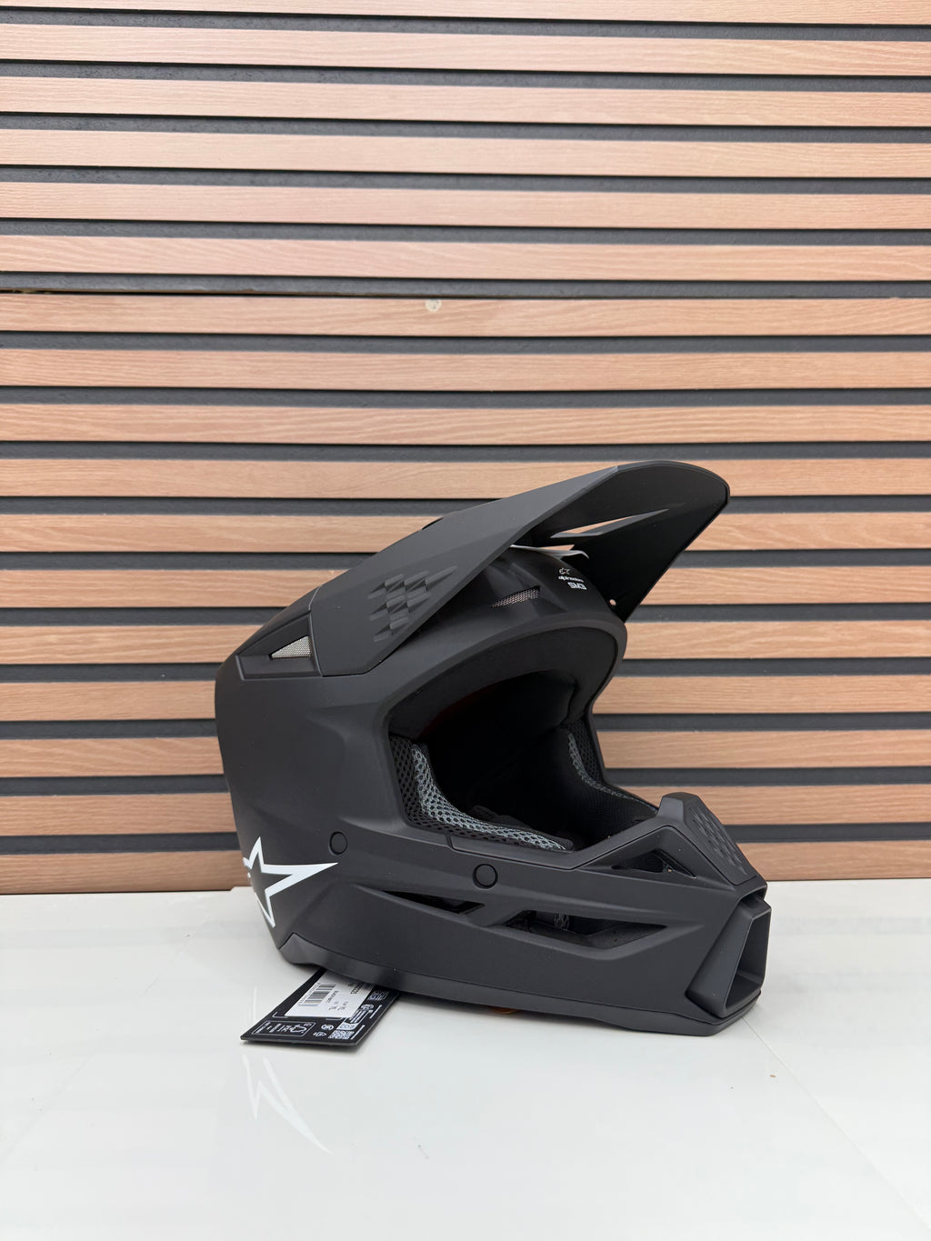 Alpinestars Youth SM3 Solid Helmet - Youth Large - Black