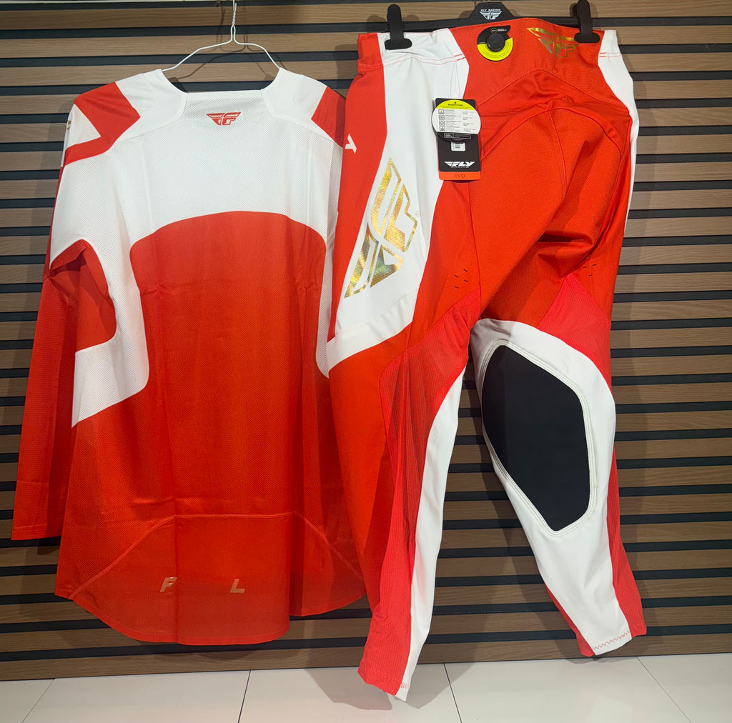 Fly Racing Evolution DST Podium Jersey & Pant Combo Set Riding Gear Medium / 32