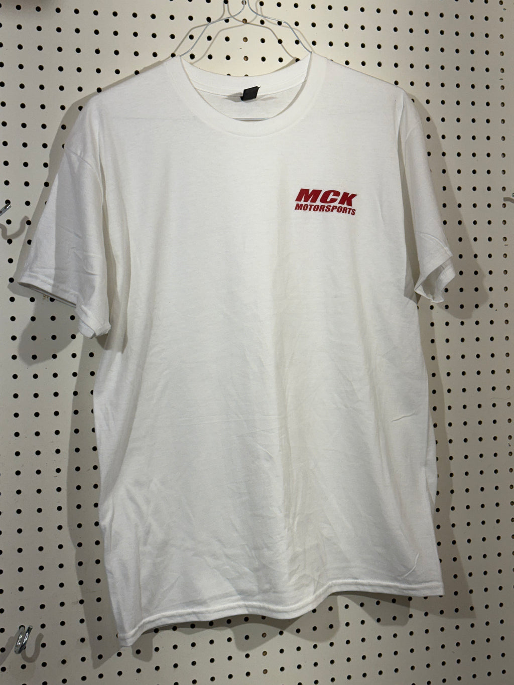 MCK MOTORSPORTS T Shirt White Size Men’s Medium