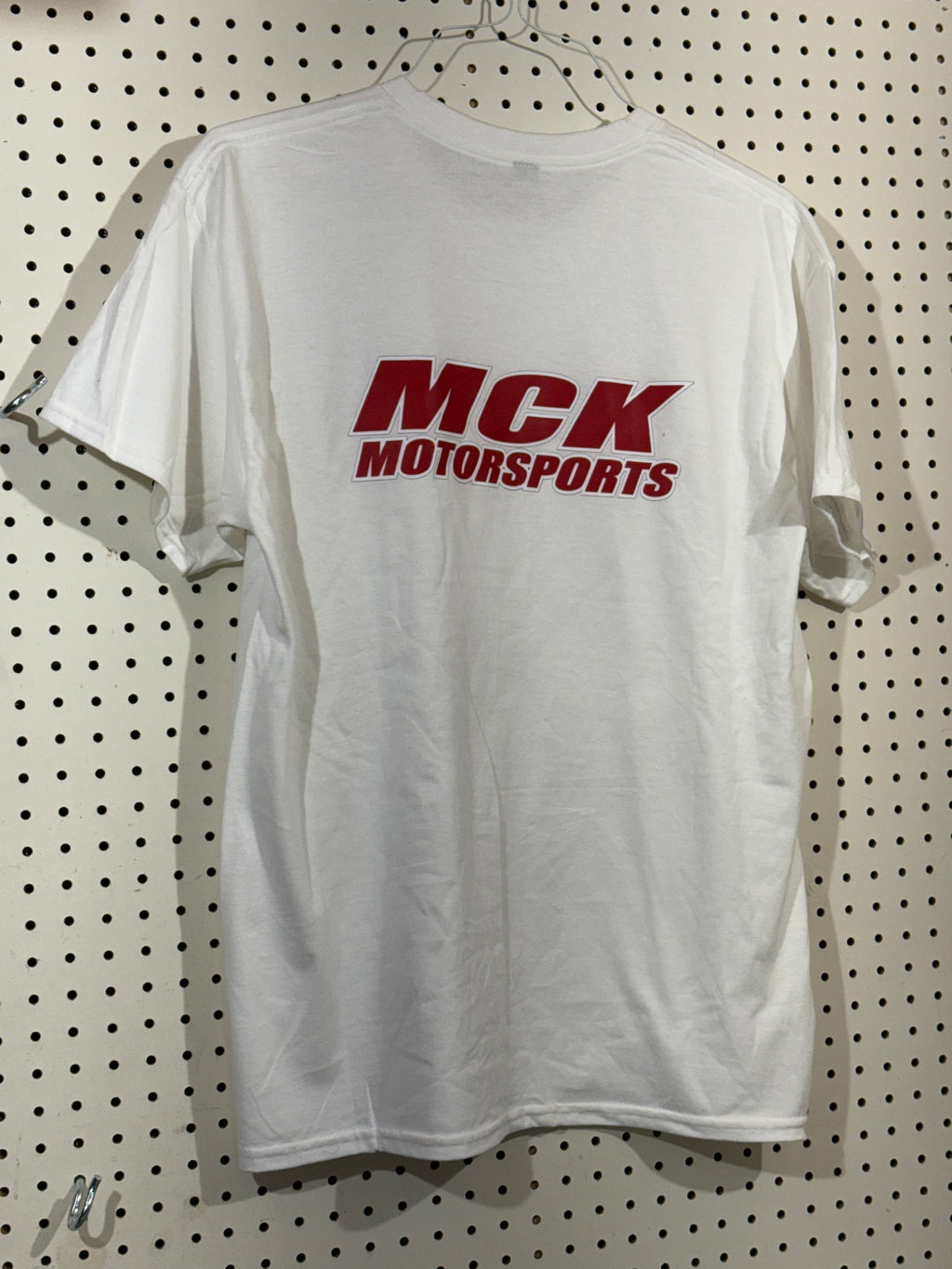 MCK MOTORSPORTS T Shirt White Size Men’s Medium
